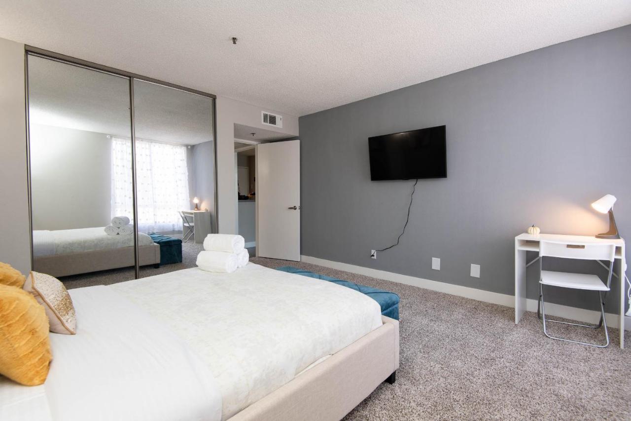 Luxury One Bedroom Apartments Free Parking&Pool Los Ángeles Exterior foto